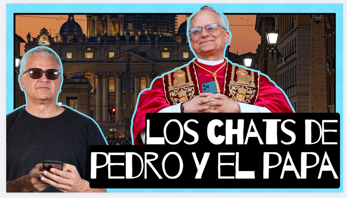 La Mula (@lamula) on Twitter photo 📺 Hoy en #DDT
<a href="/chapatucombi/">pedro salinas</a> regresa del Vaticano y responde a la campaña contra el papa León XIV. Mostrará chats inéditos con Robert Prevost, para desmontar mentiras de sectores ultraconservadores.
▶️ Únete a #LaMulaStream : tinyurl.com/c8pujj59 📺 Hoy en #DDT
<a href="/chapatucombi/">pedro salinas</a> regresa del Vaticano y responde a la campaña contra el papa León XIV. Mostrará chats inéditos con Robert Prevost, para desmontar mentiras de sectores ultraconservadores.
▶️ Únete a #LaMulaStream : tinyurl.com/c8pujj59