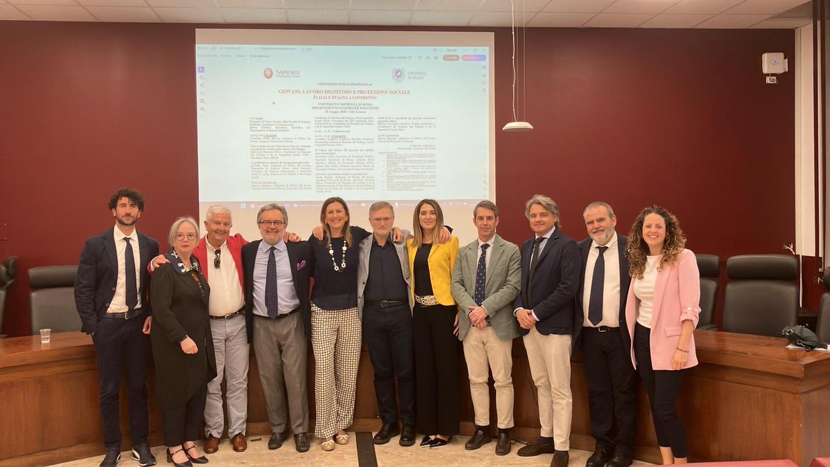 Extraordinaria novena edición del Convenio Italo-spagnolo en La Sapienza. Ya pensando en la X edición en mayo de 2026