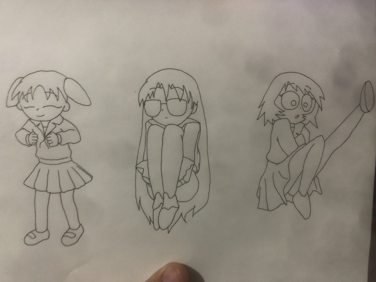 MelDoodlesVT's tweet photo. It's today, folks.

"AzumangaDaioh(.)zip" releases today on my channel! https://t.co/RjDQ2EIbgD