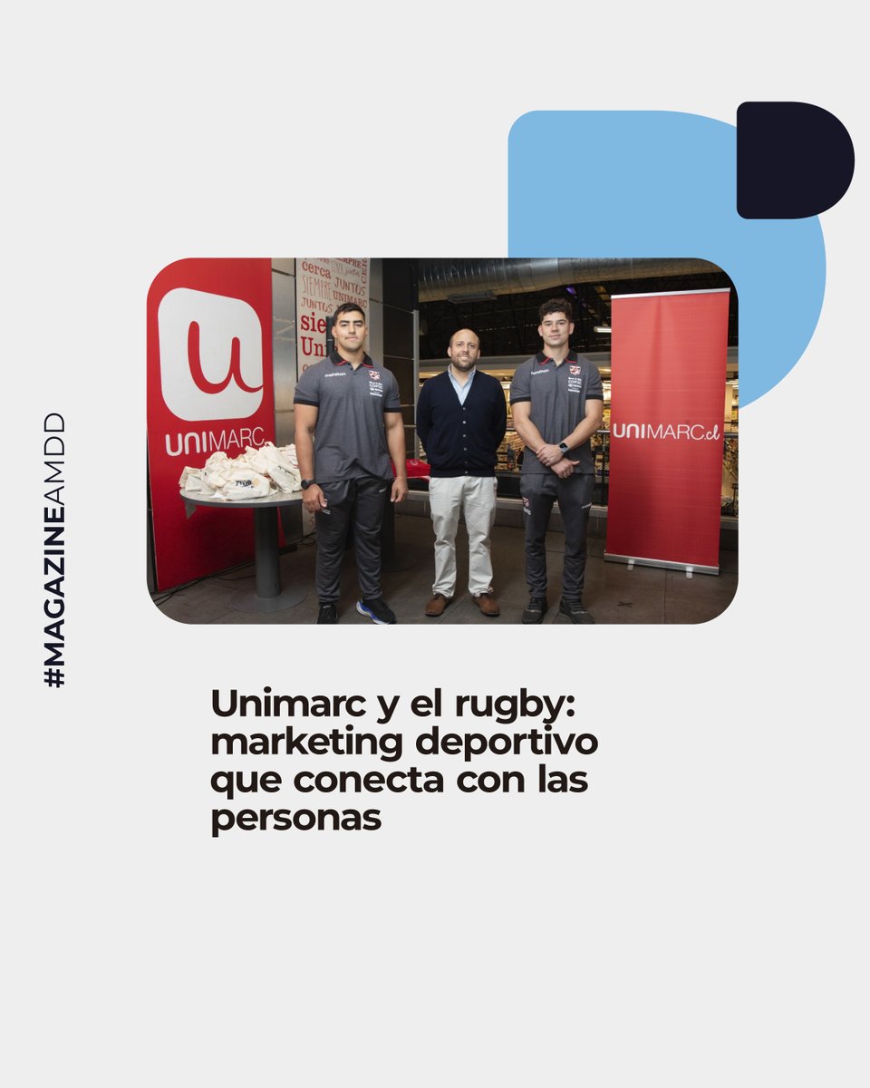 En el #MagazineAMDD nuestros socios comparten sus casos de éxitos en marketing deportivo ¡No te los pierdas! 

Disponibles aquí amddchile.com/magazine-amdd/