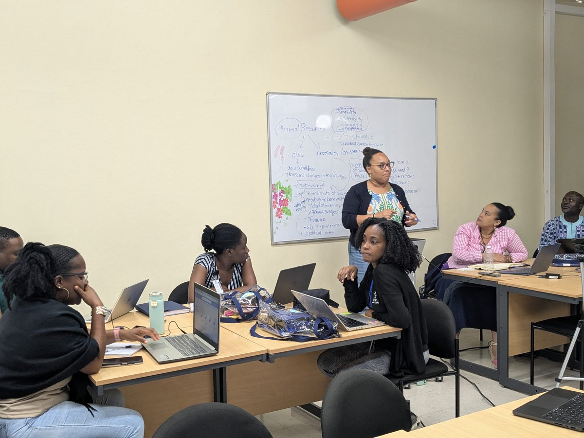 We’re bringing the curtain down on Week 1 of our Summer Intensive Training — and what a week it’s been!

From dynamic workshops to deep discussions and hands-on sessions, it’s been a productive and engaging start with the brilliant faculty and staff from the UWI Mona campus.