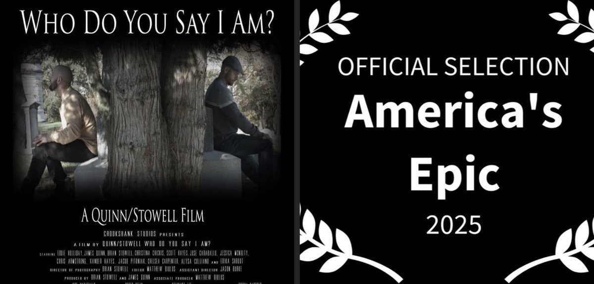 <a href="/WhoDoUSayIM/">Who Do You Say I Am ?</a> is screening at Americas Epic Film Festival in New York tomorrow night! #LetsGo!