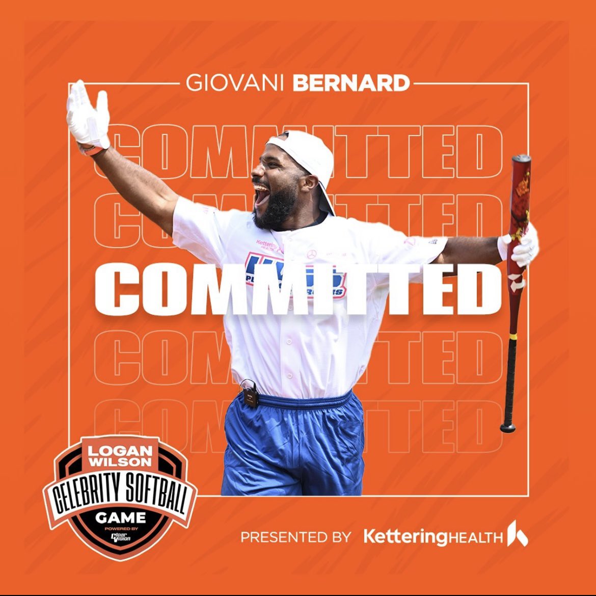 Giovani Bernard will be here! Will you?

Who else do you want to see at the Logan Wilson Celebrity Softball Game?

Comment below ⬇️ ⬇️ ⬇️ 

And get your tickets here ➡️ loganwilsonsoftball.com