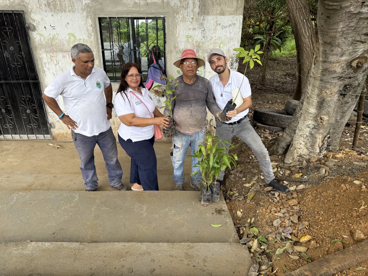 Jornada de Mejoramiento Paisajístico, Siembra y Mantenimiento de Árboles, hoy en Las Flores, Dibulla, en el marco del convenio TAY-PIS-003 2024 suscrito entre Petrobras y <a href="/CorpoPreservar/">CorporaciónPreservar</a>. Con apoyo de <a href="/CORPOGUAJIRA/">Corpoguajira</a>, administración municipal y directivas del plantel educativo.
