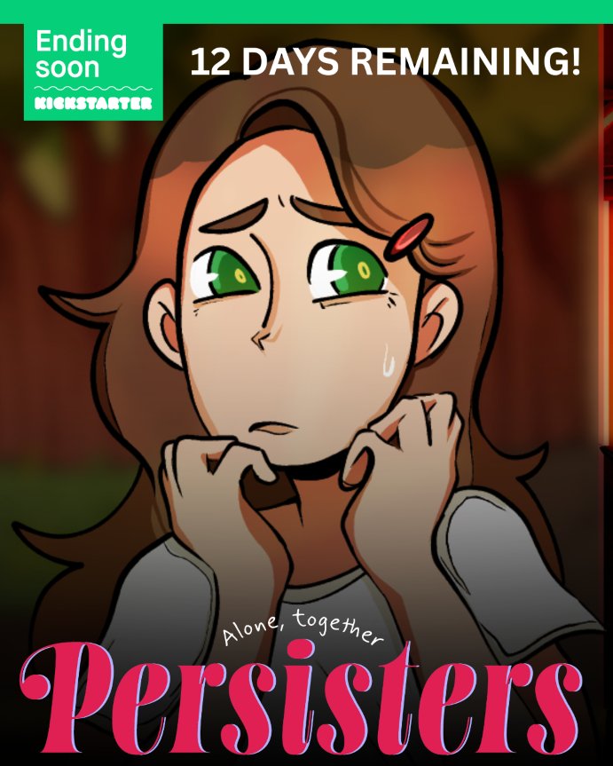 PersistersShow's tweet photo. 12 days left in the Persisters campaign!
https://t.co/pXGtuV6qje https://t.co/VCCk32AN35