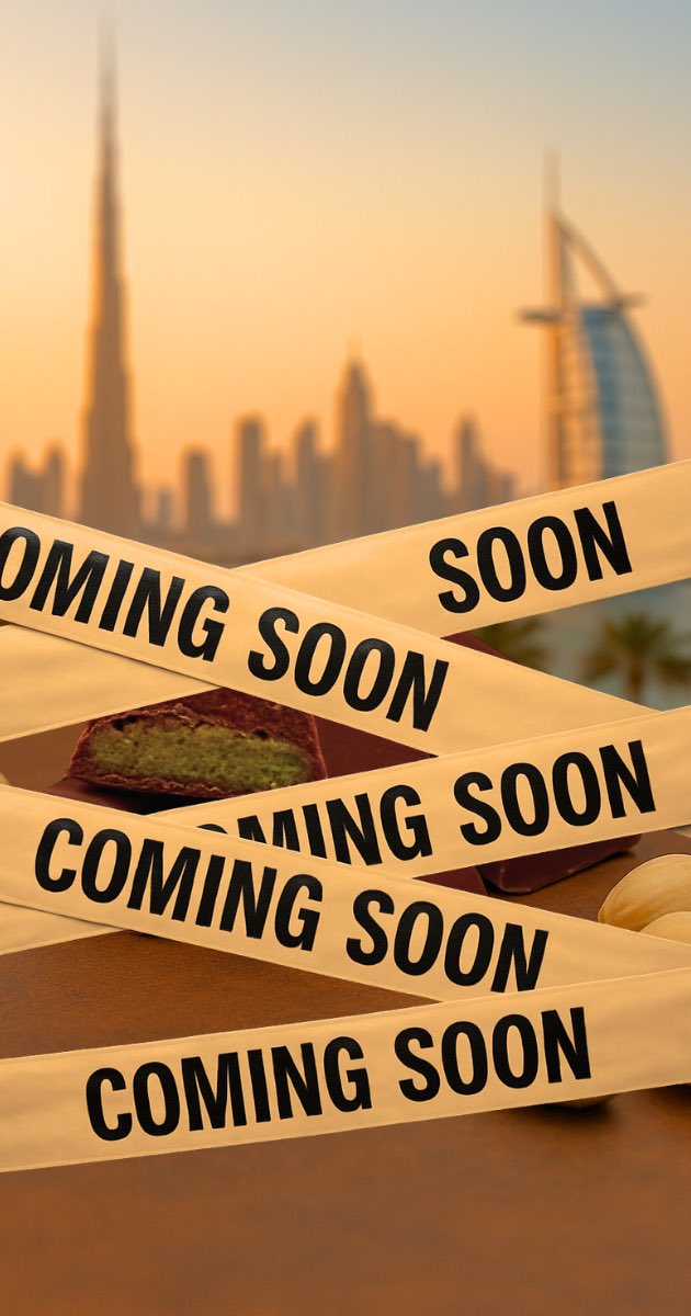 Hop in habibti, we’re going to Dubai 🌴☀️

Pistachio. Knafeh. Chocolate. Don’t say we didn’t warn you ✨🍫 Our new Dubai Chocolate is not your average dessert. 

Coming soon for a limited time!