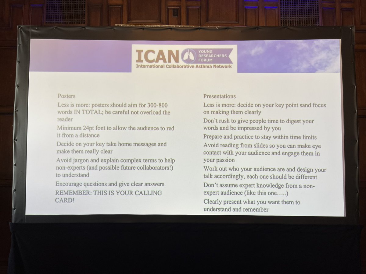 Samantha Walker (@samtwick) on Twitter photo Great advice for all early career researchers from the invitee-only ICAN meeting pre-<a href="/atscommunity/">American Thoracic Society (ATS)</a> conference. Great advice for all early career researchers from the invitee-only ICAN meeting pre-<a href="/atscommunity/">American Thoracic Society (ATS)</a> conference.