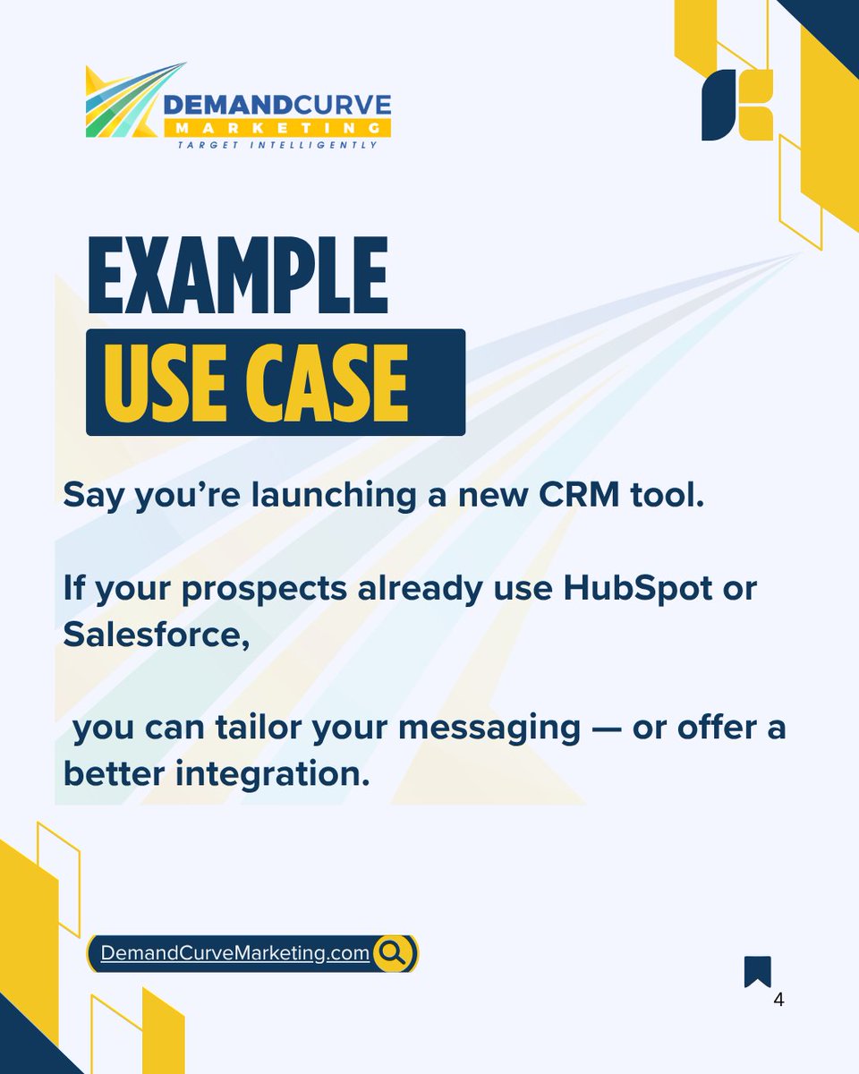 DemandCurveMark's tweet photo. Are you using technographics in your GTM strategy?

Most teams know who they’re targeting — not what tech they use.

Big miss. This breaks down why tech insights = smarter sales &amp; marketing.

👇 #Technographics #B2BSales #GoToMarket #MarTech #RevOps https://t.co/S30CTiMQWM