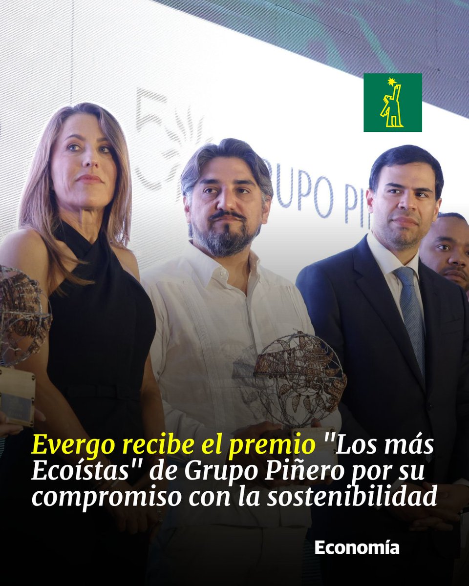 DiarioLibre's tweet photo. 💰| #EconomíaDL |El reconocimiento fue otorgado durante el DATE 2025, uno de los principales eventos turísticos del Caribe
🔗https://t.co/nuOjtm9pVZ
#DiarioLibre #Noticias #Evergo #Sostenibilidad #GrupoPiñero #PremioEcoístas https://t.co/eIw8EaINXM