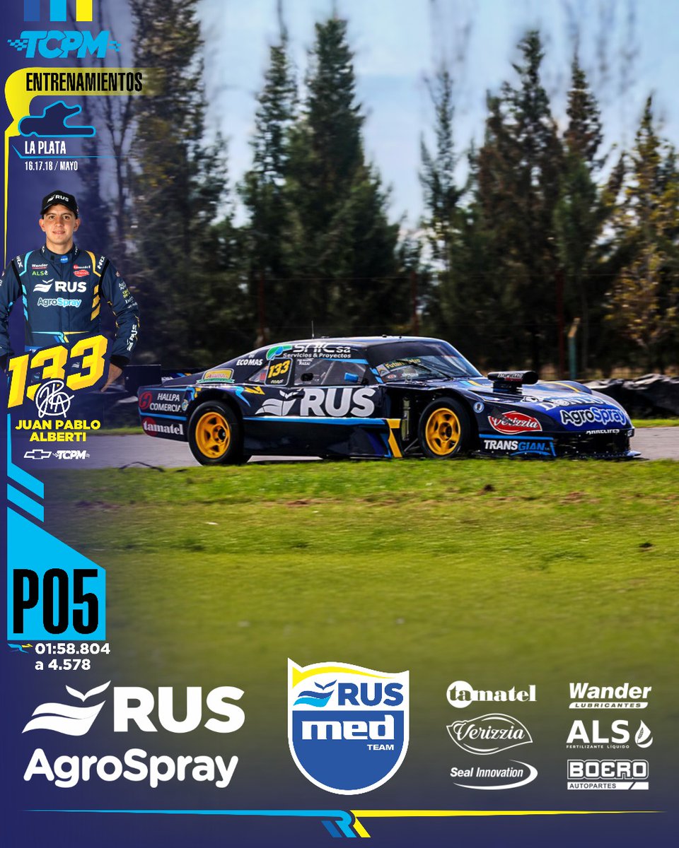 Rus Med Team (@rusmedteam) on Twitter photo ✅️ ENTRENAMIENTO
#TCM #TCPM
✔️ S. Biagi
✔️ J. P. Guiffrey
✔️ J. P. Alberti
🔷 <a href="/consultoramed/">Consultora Med</a>
<a href="/mauromedina74/">Mauro Medina</a>
@cruzzettiracing
<a href="/carlos_serpero/">Carlos Serpero</a>
💙 #MasQueUnEquipo
<a href="/ruseguros/">ruseguros</a>
<a href="/RUSDeportes/">RUS Deportes</a>
<a href="/AgroSprayAR/">AgroSpray</a>
<a href="/WanderLub/">Wander Lubricantes</a>
<a href="/Exintrader/">Exintrader SA</a>
<a href="/AgriLiquid/">Agri Liquid Solutions Argentina</a>
#Verizzia
#SealInnovation
#Boero ✅️ ENTRENAMIENTO
#TCM #TCPM
✔️ S. Biagi
✔️ J. P. Guiffrey
✔️ J. P. Alberti
🔷 <a href="/consultoramed/">Consultora Med</a>
<a href="/mauromedina74/">Mauro Medina</a>
@cruzzettiracing
<a href="/carlos_serpero/">Carlos Serpero</a>
💙 #MasQueUnEquipo
<a href="/ruseguros/">ruseguros</a>
<a href="/RUSDeportes/">RUS Deportes</a>
<a href="/AgroSprayAR/">AgroSpray</a>
<a href="/WanderLub/">Wander Lubricantes</a>
<a href="/Exintrader/">Exintrader SA</a>
<a href="/AgriLiquid/">Agri Liquid Solutions Argentina</a>
#Verizzia
#SealInnovation
#Boero