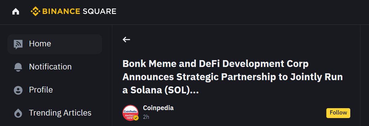 #BONK  just partnered with a public company to run a validator.

yes. a memecoin.
running #Solana infrastructure.
with a publicly traded firm.
this space gets weirder (and better) by the day.
