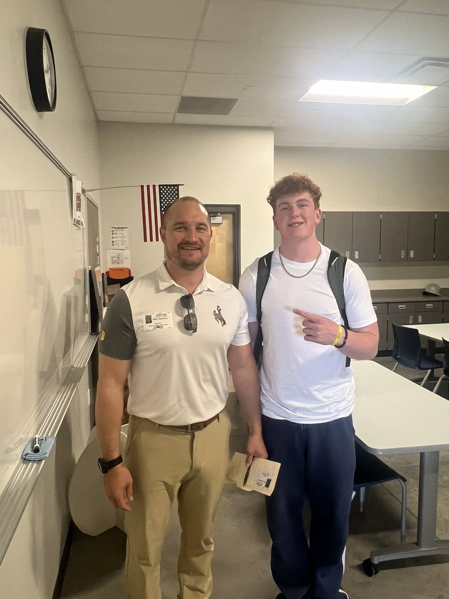 Benjamin “Jack” Hodge (@jackhodge5280) on Twitter photo Great to talk with you again <a href="/CoachBHen/">Brian Hendricks</a> ! Thank you for stopping by to see me. Looking forward to getting back up to Laramie! #gowyo <a href="/wyo_football/">Wyoming Cowboy Football</a> <a href="/JaySawvel/">Jay Sawvel</a> <a href="/Coach_SBMoore/">Shannon Moore</a> <a href="/TJSpartans/">Thomas Jefferson HS</a> <a href="/Coach_Griebs/">Mike Griebel</a> <a href="/SixZeroAcademy/">Coach Matt McChesney</a> <a href="/BrandonHuffman/">Brandon Huffman</a> Great to talk with you again <a href="/CoachBHen/">Brian Hendricks</a> ! Thank you for stopping by to see me. Looking forward to getting back up to Laramie! #gowyo <a href="/wyo_football/">Wyoming Cowboy Football</a> <a href="/JaySawvel/">Jay Sawvel</a> <a href="/Coach_SBMoore/">Shannon Moore</a> <a href="/TJSpartans/">Thomas Jefferson HS</a> <a href="/Coach_Griebs/">Mike Griebel</a> <a href="/SixZeroAcademy/">Coach Matt McChesney</a> <a href="/BrandonHuffman/">Brandon Huffman</a>
