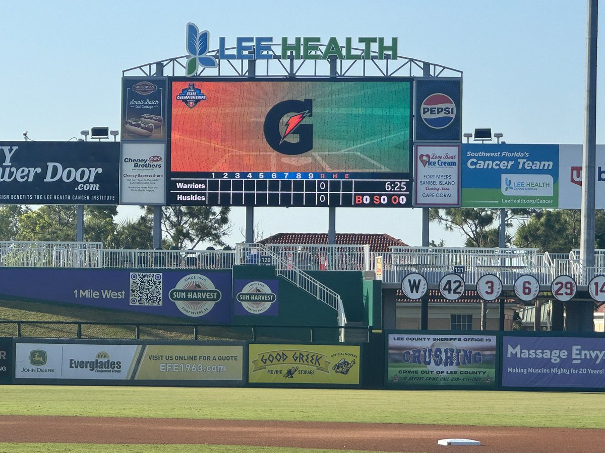 Warriors have arrived at Hammond Field for State semifinal!  JUP looks to take one step closer to State finals.  First pitch 30 minutes away!  Let’s Go Warriors!  #onetribe # warriorpride