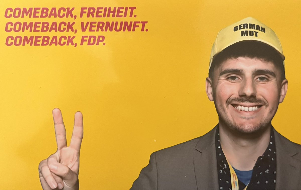 marko_miholic's tweet photo. Ich kandidiere als Beisitzer für den Bundesvorstand der Freien Demokraten.
Weil Sichtbarkeit nicht von alleine kommt. Weil Liberalismus Macher braucht – keine Manager.
Hab gezeigt, was auf TikTok geht – ohne Budget, ohne PR-Berater, ohne Angst.
Mit Haltung. #GermanMut 
#bpt25 https://t.co/Xb55cRt3u2