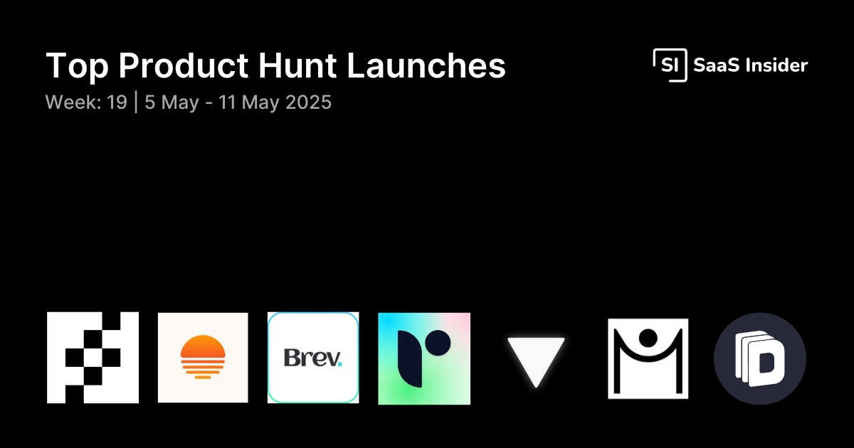 SaaS Insider (@saas_insider) on Twitter photo Top PH Launches of the week:
May 5th, 2025 : <a href="/StructuredLabs/">Structured Labs</a> (Preswald is a Python-based AI framework that transforms scripts into interactive data apps, dashboards, and internal tools)
Founders : <a href="/amruthagujjar/">Amrutha Gujjar</a>, Shivam Singhal
May 6th, 2025 : <a href="/GetCiro/">Ciro</a> (Ciro is an AI-powered Top PH Launches of the week:
May 5th, 2025 : <a href="/StructuredLabs/">Structured Labs</a> (Preswald is a Python-based AI framework that transforms scripts into interactive data apps, dashboards, and internal tools)
Founders : <a href="/amruthagujjar/">Amrutha Gujjar</a>, Shivam Singhal
May 6th, 2025 : <a href="/GetCiro/">Ciro</a> (Ciro is an AI-powered