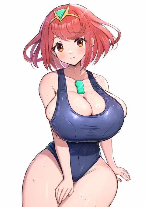 ホムラちゃんスク水 