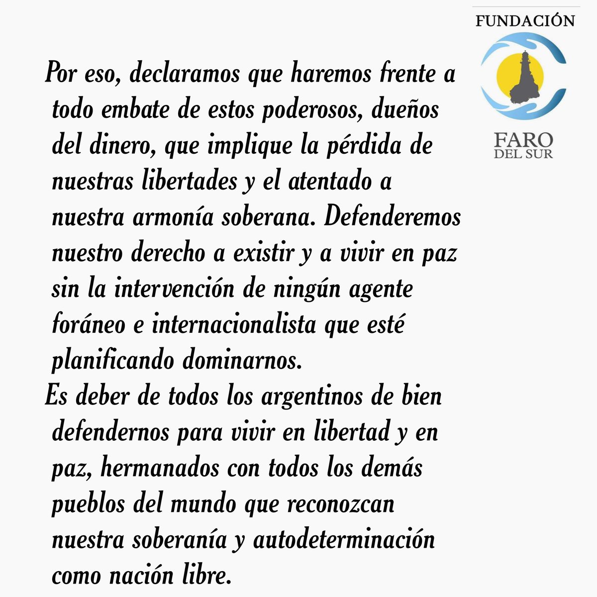 fundfarodelsur's tweet photo. En apoyo a @JuezLopezMDP https://t.co/V5Skkmn3aB