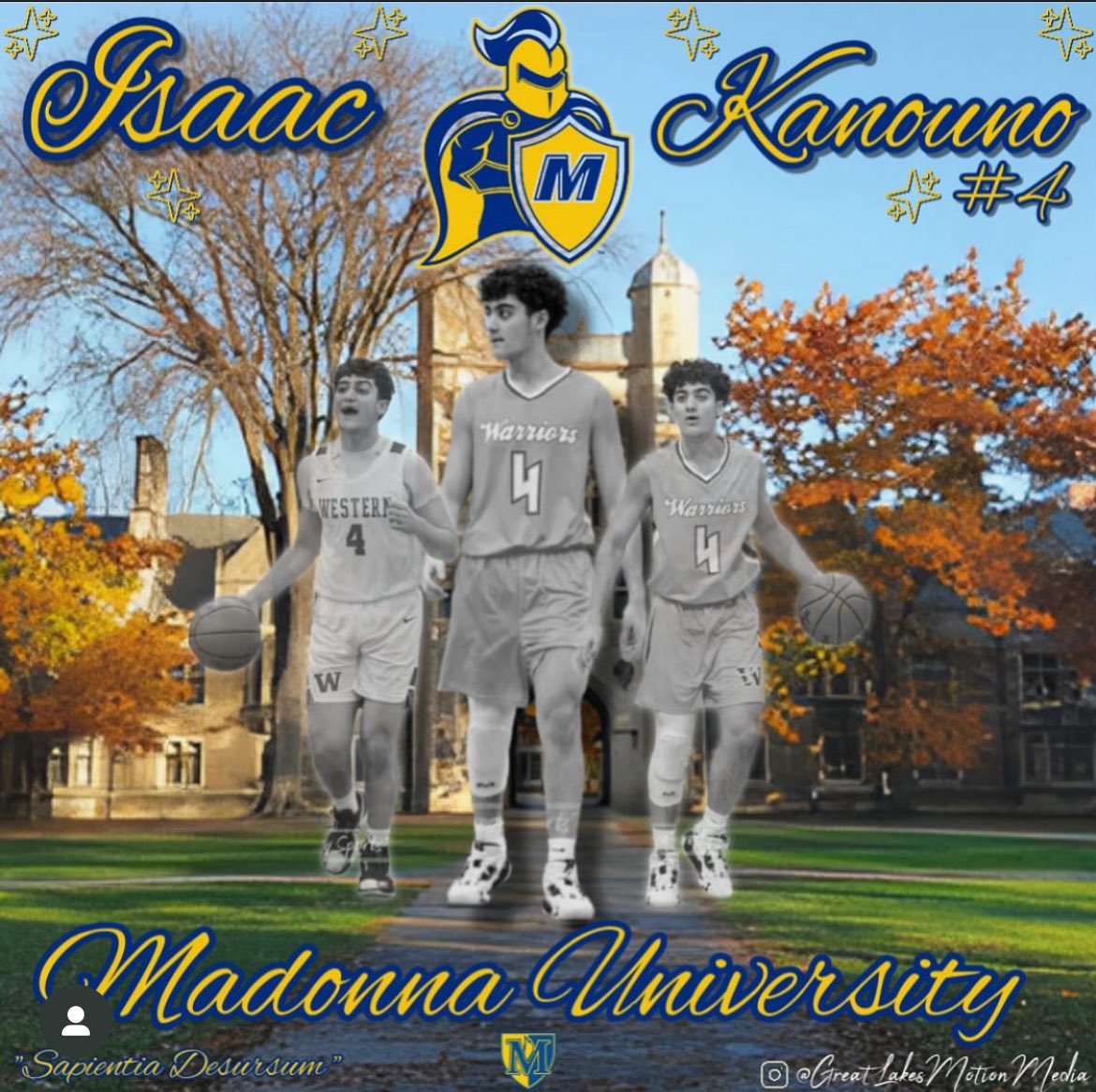 Congratulations to <a href="/isaac_kanouno/">Isaac Kanouno</a>  Proud of all your hard work!! Wishing you nothing but success and happiness in your future‼️🏀💙🤍🏀 <a href="/WLWAthletics/">WLWestern Athletics</a> <a href="/WLWWARRIORS/">Walled Lake Western</a> <a href="/WalledLkSchools/">Walled Lake Schools</a> <a href="/TheD_Zone/">The D Zone</a> <a href="/MIPrepZone/">MIPrepZone</a> <a href="/statechampsmich/">STATE CHAMPS! Michigan</a> <a href="/HankampScott/">Scott Hankamp</a> <a href="/scoopIPS/">TJ Kelley</a> <a href="/PrepHoops/">Prep Hoops 🏀</a>