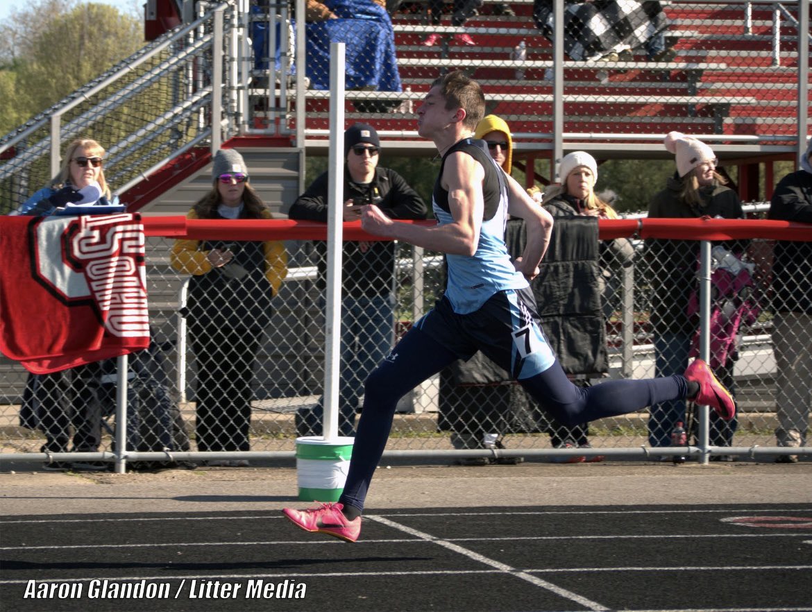 Joey Francis is the SVC champion in 400 meters!