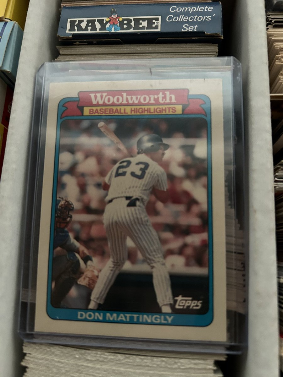 It’s kinda of cool going through my past collecting years, forgetting what I have and kept!  The memories, and still do it for the love of it
#Vintagecollecting 
#Hobby 
⚾️
