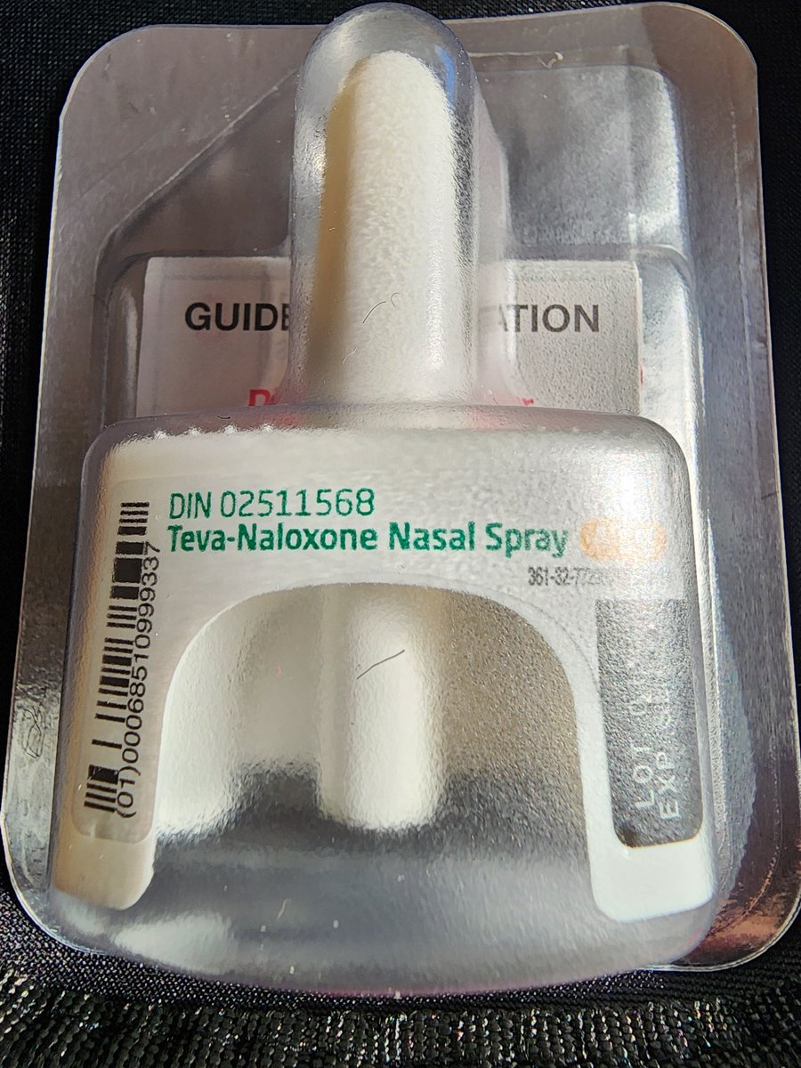 MarkDavis0129's tweet image. Did everyone in ONT get a couple Opioid OD kits? Or just us people living in a tougher neighbourhood, there is 17-18 people living in a sq mile here. Wife said It showed up with an Amazon driver today addressed to the "Resident" & our home address.