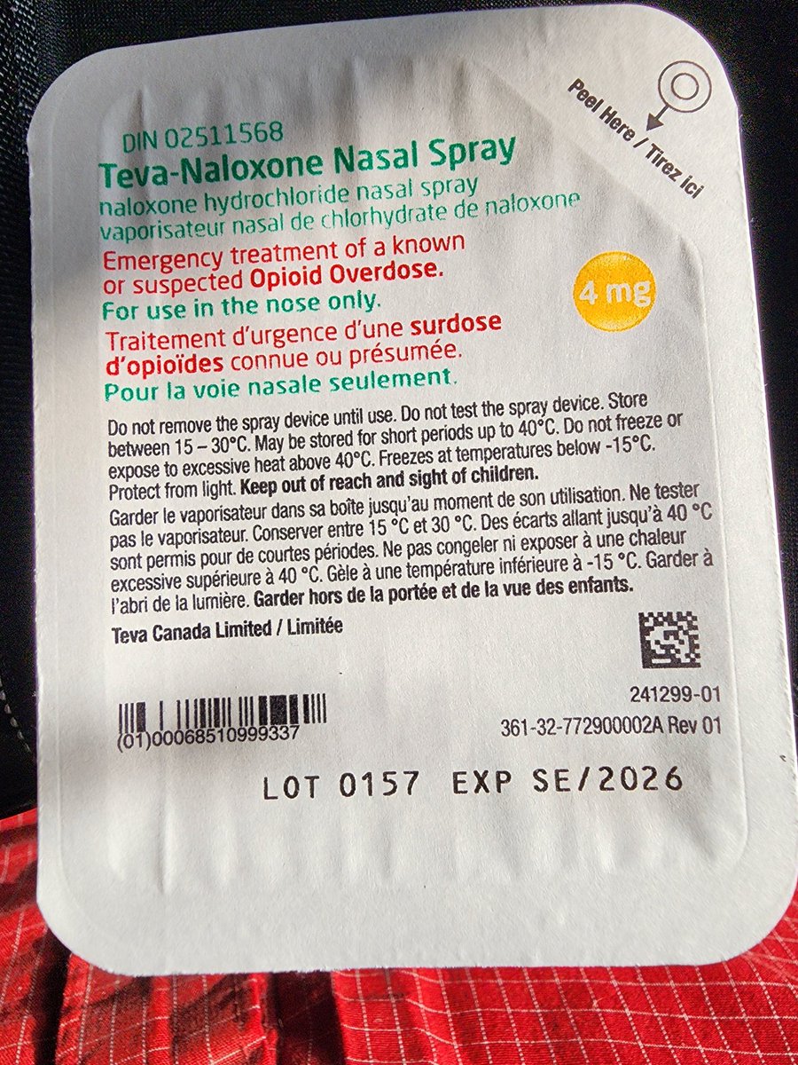 MarkDavis0129's tweet image. Did everyone in ONT get a couple Opioid OD kits? Or just us people living in a tougher neighbourhood, there is 17-18 people living in a sq mile here. Wife said It showed up with an Amazon driver today addressed to the "Resident" & our home address.