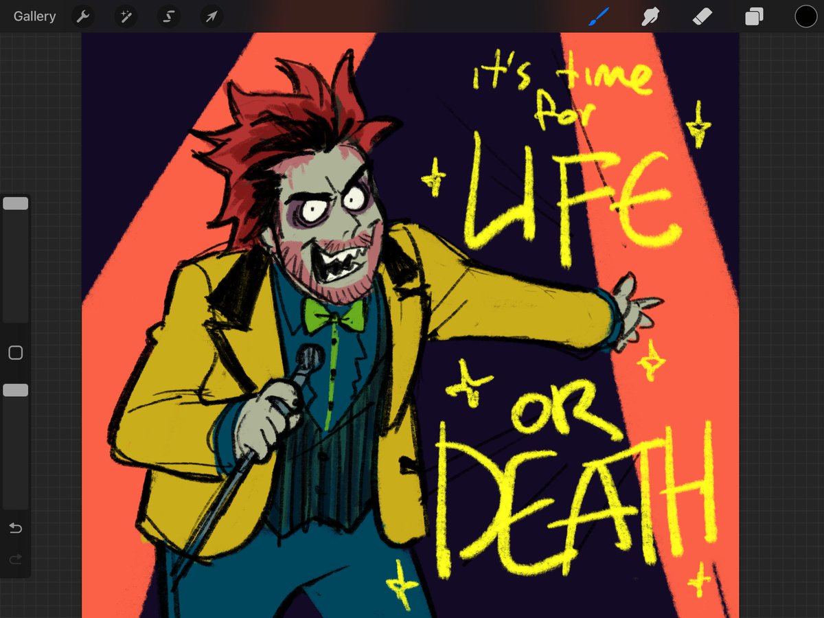 i got sidetracked with what i was doing because i wanted to see him wearing this suit AND with the angry red hair as god intended