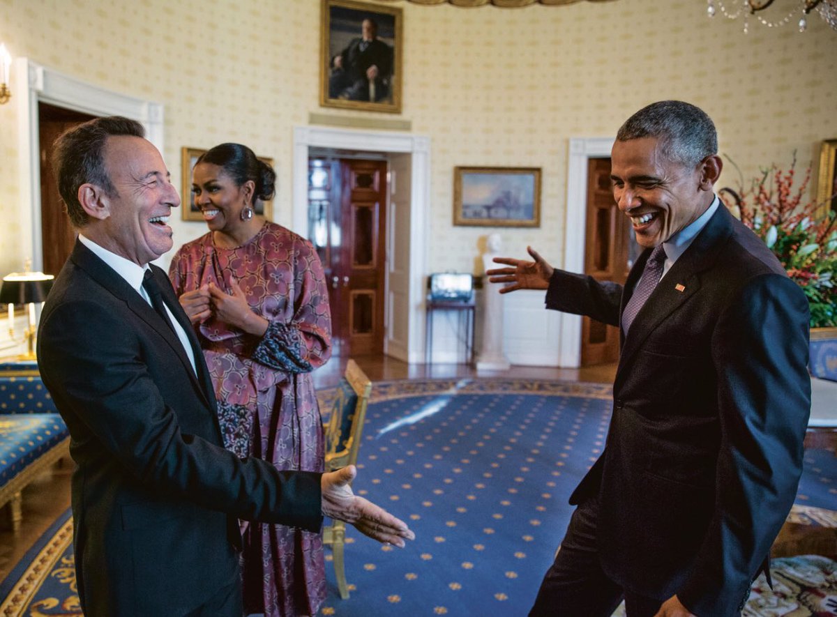 MarcoFoster_'s tweet image. The Boss knows a real boss when he sees one