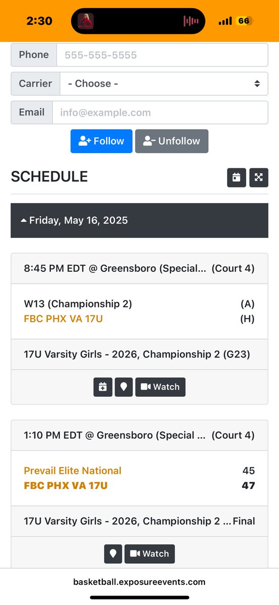 Got the dub for the first game, on to the next at the Greensboro Coliseum!!!🏀<a href="/JasonNiblett3/">Ja’La Niblett</a> <a href="/CoachJillDunn/">Jill Dunn</a> <a href="/InsiderExposure/">InsiderExposure</a> <a href="/CoachJerome3/">Steven Jerome</a> <a href="/MMBR_CoachGBell/">Major Movez Basketball Review #MMBR</a>