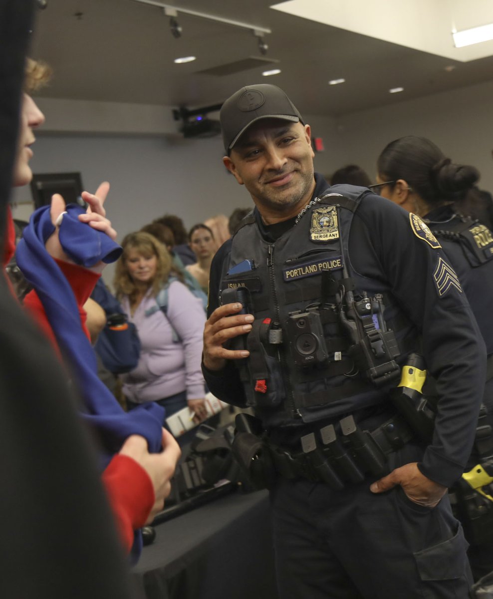 The Oregon Tradeswomen's Career Fair is a special experience for middle and high school students. From fixing water main breaks to trying on firefighter gear to networking with employers, the annual career fair highlights exciting opportunities in skilled construction and public