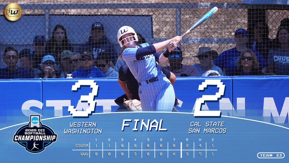 SB🥎 | Ticket Punched! The Vikings win two games Friday over Cal State San Marcos, earning a 3-2 comeback victory in the second game to advance to the D2 Softball World Series in Chattanooga, Tennessee!

Go Viks!