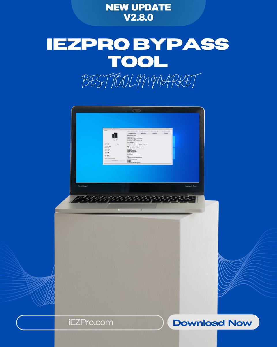 iEZPro's tweet photo. New Update 😎
iEZPro Bypass Tool v2.8.0

- Fixed Error Read info
- Added Read info in 12-14 passcode 
- Fixed Ecid Normal Mode &amp; Dfu 
- Fixed Some Bug 

Available now New Update Can download now : https://t.co/PzFF7k47EK https://t.co/7DAMKfj6pH