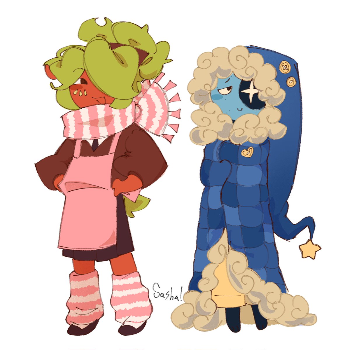 sprout and astro designs!!! they look so cute
#dandysworld