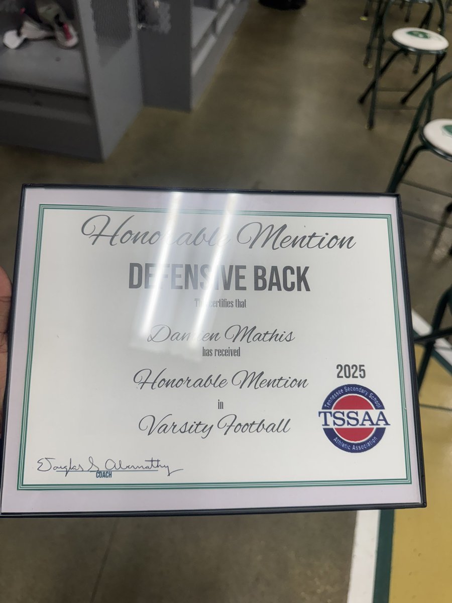 Damien Mathis (@damien_mathis12) on Twitter photo Blessed to receive my first high school award as i was nominated as an honorable mention Defensive Back as a freshman! <a href="/MitchMmcdaniel/">Mitch mcdaniel</a> <a href="/FACSCrusaderFB/">FACS Football Program</a> <a href="/CoachRossRSA/">Coach Ross_RSA</a> <a href="/CoachTroyTaylor/">Troy Taylor 🏈🙏</a> <a href="/CoachCCopeland/">Caleb Copeland</a> Blessed to receive my first high school award as i was nominated as an honorable mention Defensive Back as a freshman! <a href="/MitchMmcdaniel/">Mitch mcdaniel</a> <a href="/FACSCrusaderFB/">FACS Football Program</a> <a href="/CoachRossRSA/">Coach Ross_RSA</a> <a href="/CoachTroyTaylor/">Troy Taylor 🏈🙏</a> <a href="/CoachCCopeland/">Caleb Copeland</a>