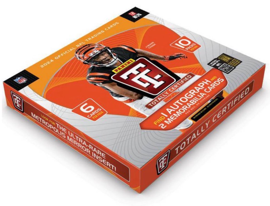FastBreakCards's tweet photo. 2024 NFL Totally Certified Premium Box #ad 

https://t.co/NL8wFhb9Yb https://t.co/VD57QjRUGu