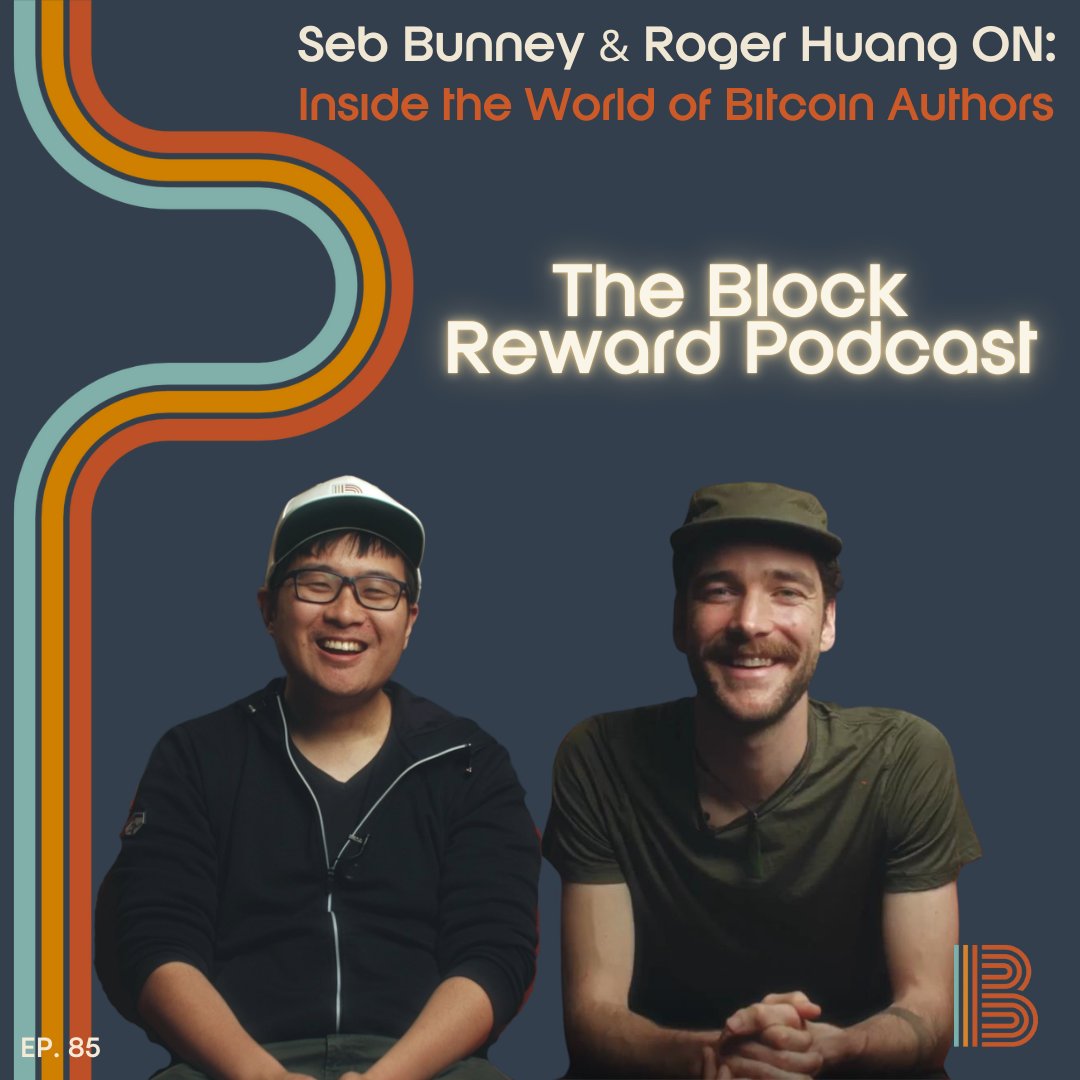 Block Rewards (@block_rewards) on Twitter photo This week’s pod is a little different:
Two of our own: <a href="/Rogerh1991/">Roger H is reading the “The Ghost in the Atom"</a> & <a href="/sebbunney/">Seb Bunney</a> break down what it really takes to write and publish a Bitcoin book.
🎯 Real talk on:
• Pricing books in Bitcoin
• The hidden cost of bad cover design
• Why non-Bitcoin editors make you sharper This week’s pod is a little different:
Two of our own: <a href="/Rogerh1991/">Roger H is reading the “The Ghost in the Atom"</a> & <a href="/sebbunney/">Seb Bunney</a> break down what it really takes to write and publish a Bitcoin book.
🎯 Real talk on:
• Pricing books in Bitcoin
• The hidden cost of bad cover design
• Why non-Bitcoin editors make you sharper