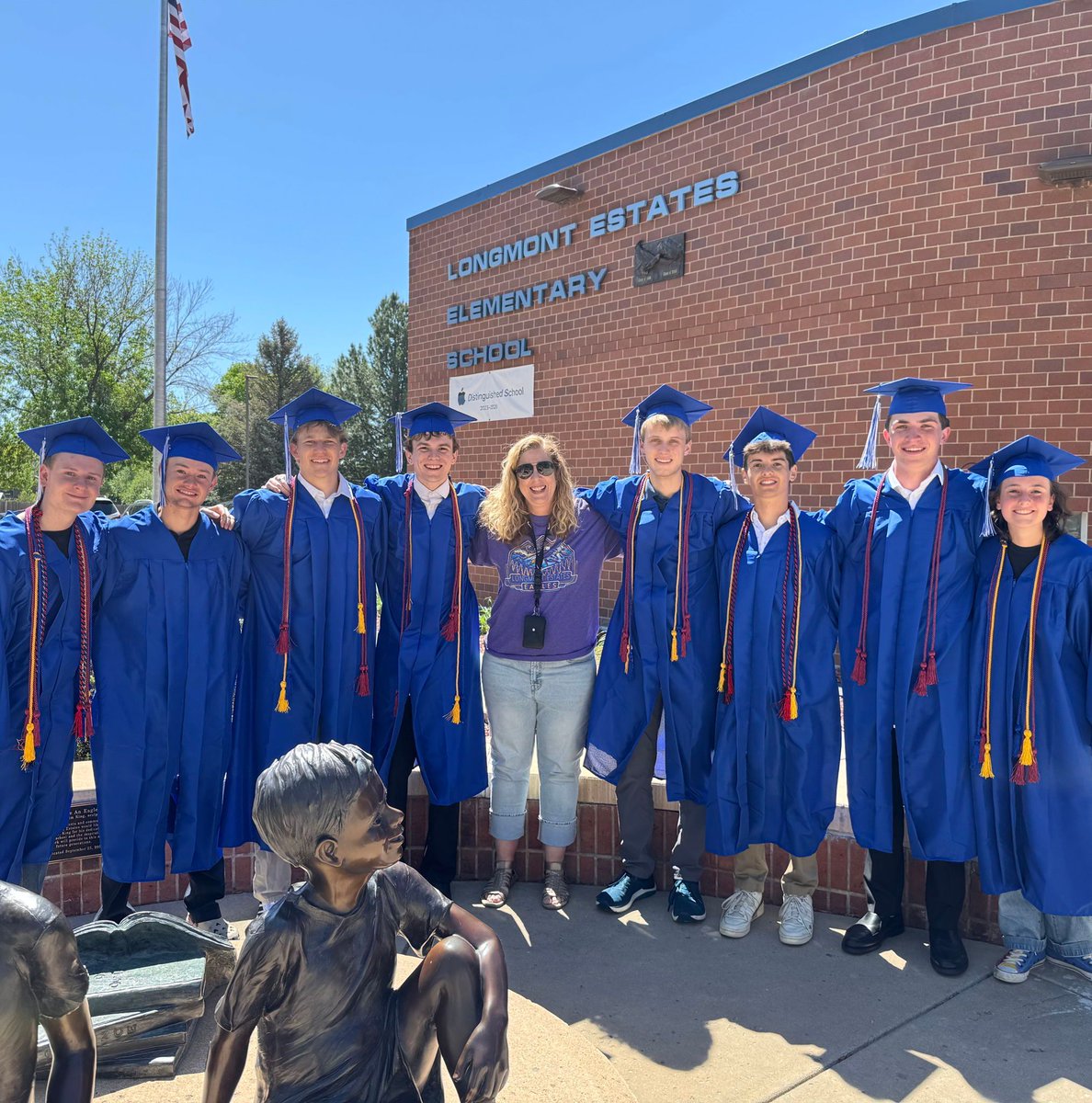 LongmontEstates's tweet image. Loved welcoming our graduates back to walk our halls and inspire the next generation! Hearing their stories and future plans reminds us all what’s possible. Once an eagle, always an eagle! #LEESoars @SVVSDsupt @BuchlerStVrain