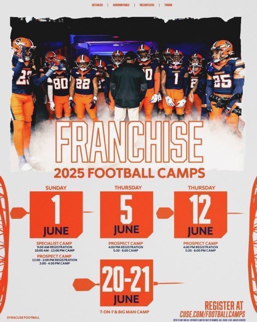 Simon Nuamah (@simonjnuamah) on Twitter photo Thank you <a href="/CuseFootball/">Syracuse Football</a> and <a href="/ForsterMaddy12/">Maddy Forster</a> for inviting me to camp. Grateful for the opportunity!
<a href="/BrooksFb/">Brooks School Football</a> <a href="/CoachMFoley/">Mike Foley</a> <a href="/CoachDJCU/">D.J. Cunningham</a> <a href="/CatanoPerforma1/">Catano Performance</a> Thank you <a href="/CuseFootball/">Syracuse Football</a> and <a href="/ForsterMaddy12/">Maddy Forster</a> for inviting me to camp. Grateful for the opportunity!
<a href="/BrooksFb/">Brooks School Football</a> <a href="/CoachMFoley/">Mike Foley</a> <a href="/CoachDJCU/">D.J. Cunningham</a> <a href="/CatanoPerforma1/">Catano Performance</a>