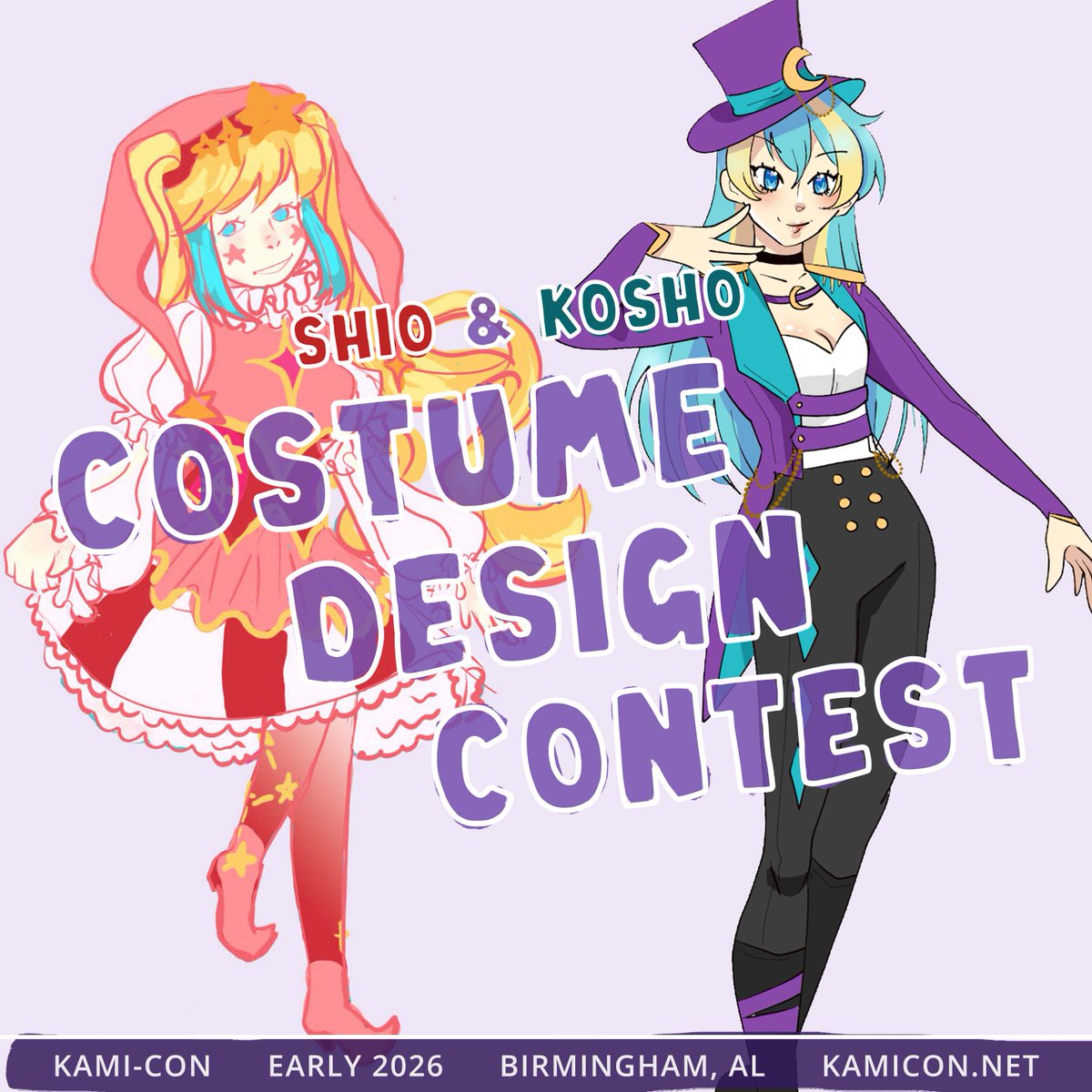Kami-Con (@kamicon) on Twitter photo Feel like you weren't able to finish your design for the contest? No worries! I'm extending the deadline to Sunday, May 18th! After Sunday, staff will be voting on the winners, so this is the last change to submit!
Submit designs at kamiconstaff@gmail.com by 11:59p CT on May 18th Feel like you weren't able to finish your design for the contest? No worries! I'm extending the deadline to Sunday, May 18th! After Sunday, staff will be voting on the winners, so this is the last change to submit!
Submit designs at kamiconstaff@gmail.com by 11:59p CT on May 18th