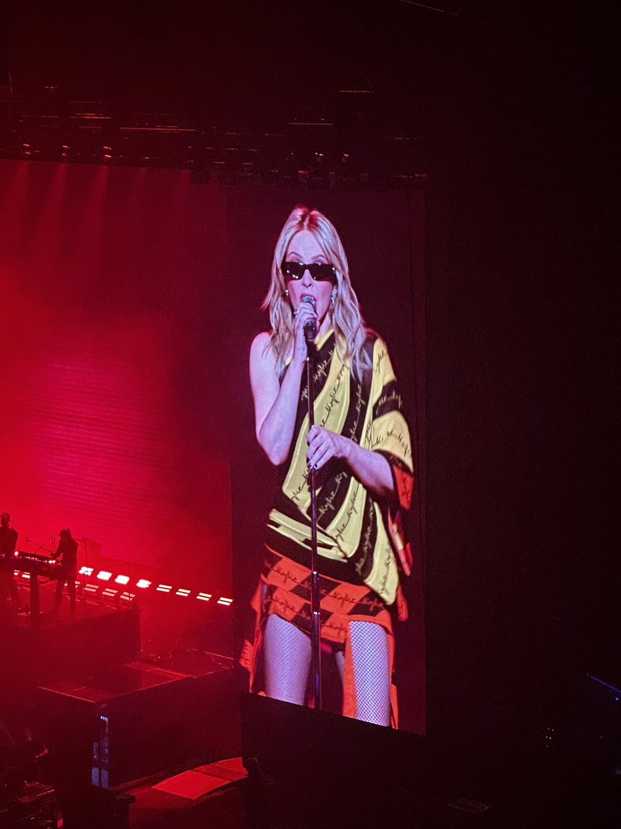 8 year old me was crying on the inside, 28 year old me was crying on the outside. 
Tension tour was phenomenal!! 
Kylie Minogue IS the Queen of pop ✨💖#KylieMinogueGlasgow #TensionTour