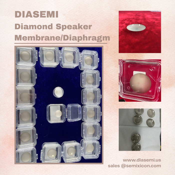 DiamondSemi's tweet photo. DIASEMI – U.S.-Based Innovator in Diamond Loudspeaker Cones for Premium Audio Systems
https://t.co/uA2KnswaVF
sales@semixicon.com
#DiamondLoudspeaker #HighEndAudio #AudiophileTech #DiamondDiaphragm #SoundInnovation #AcousticEngineering #diamondloudspeakercones #diamondmembranes https://t.co/UGfm8qKyIh