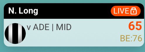 NED LONG GOAT 🐐🐐🐐 #SuperCoach #AFLPiesCrows