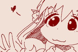 ちかごろのらくがき2
孫 