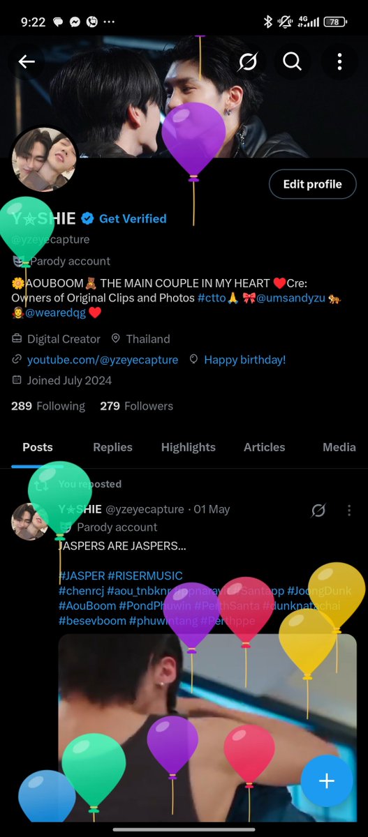 yzeyecapture's tweet photo. Happy Birthday To Me ! 🎀🐅

#umsandyzu
#AouBoom #aou_tnbknr #besevboom #HappyBirthday https://t.co/mG4Qgd8hPJ