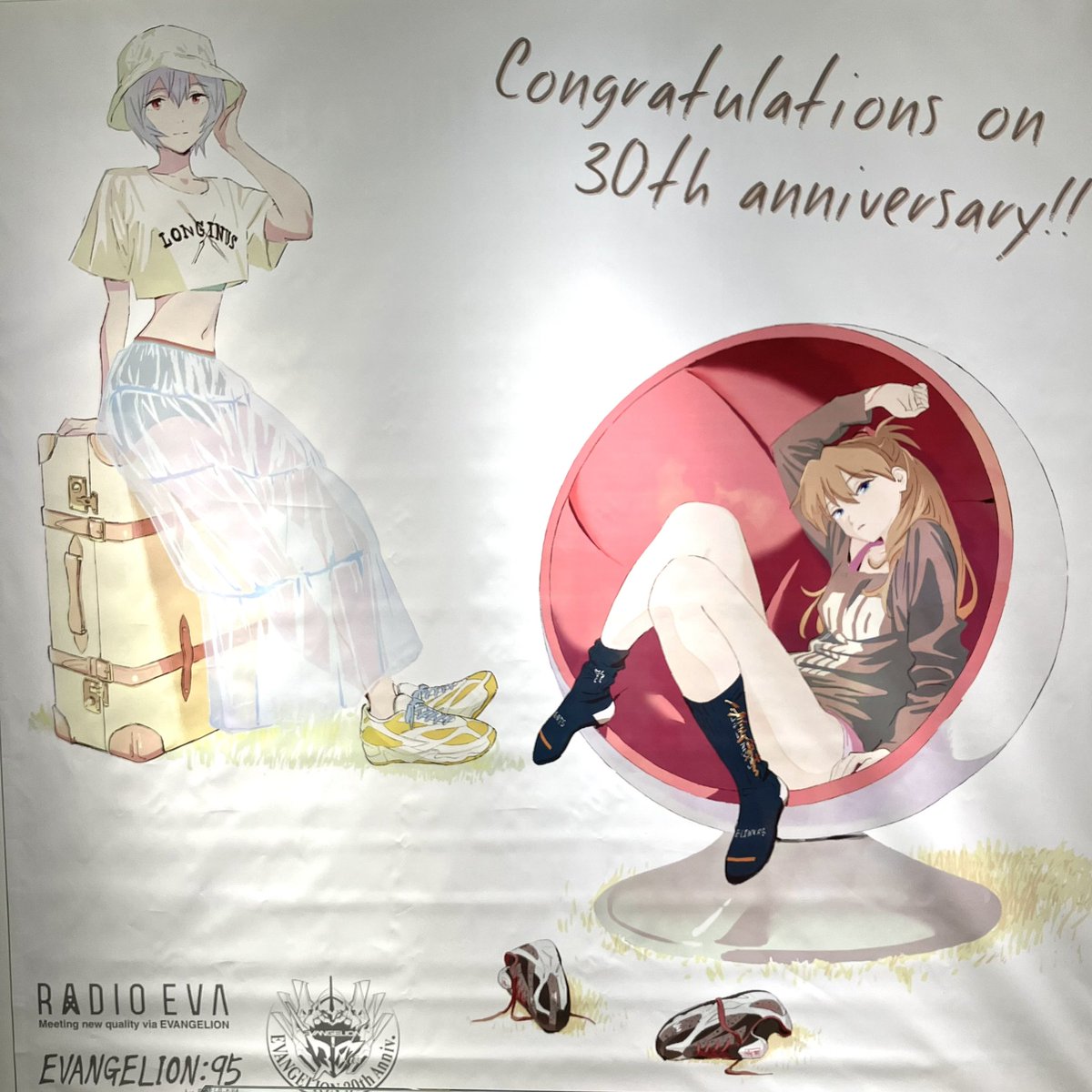【値下げ】RADIO EVA 10TH ANNIVERSARY アートパネル中古 値下げ】RADIO EVA 10TH ANNIVERSARY アートパネル中古 値下げ】RADIO