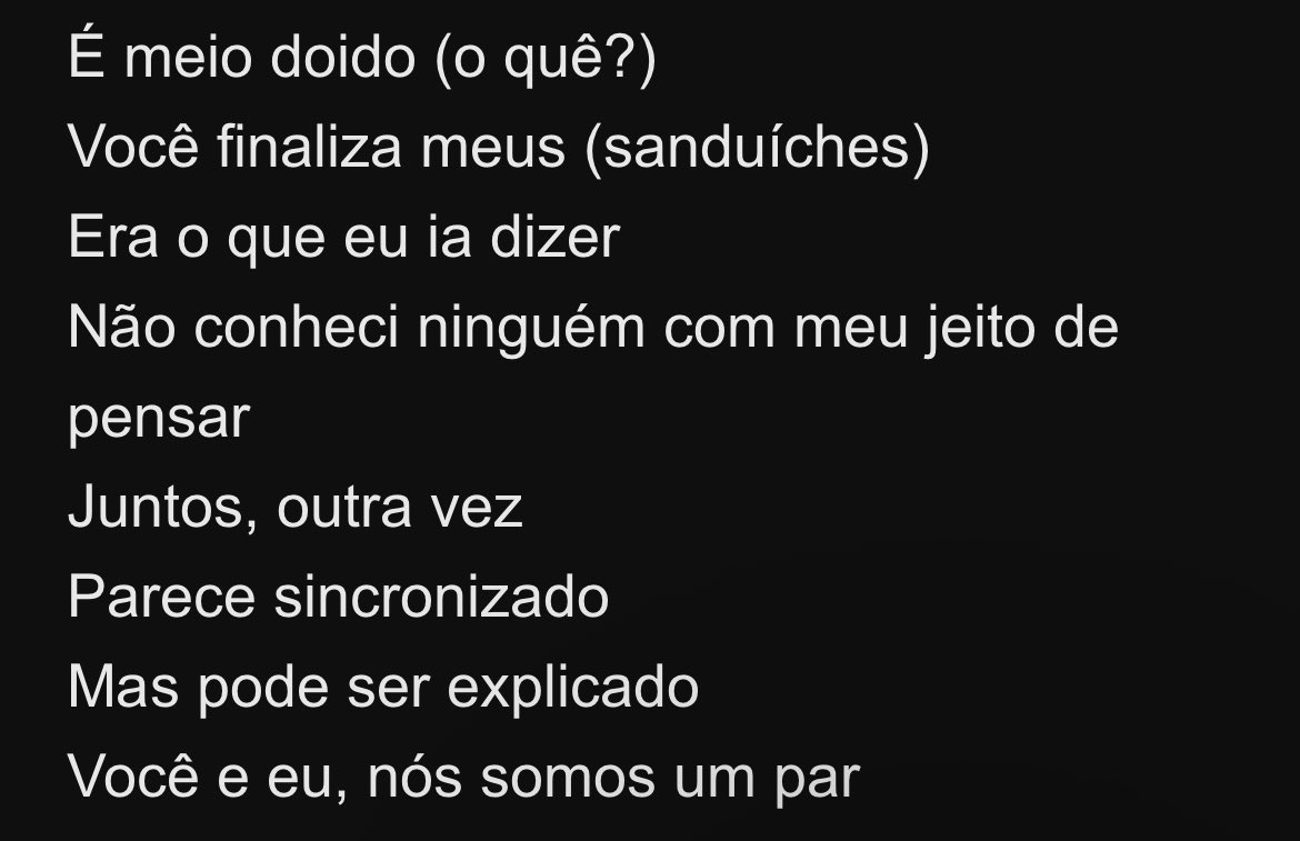 Descreve tanto oq estamos vivendo que até me assusta kkk