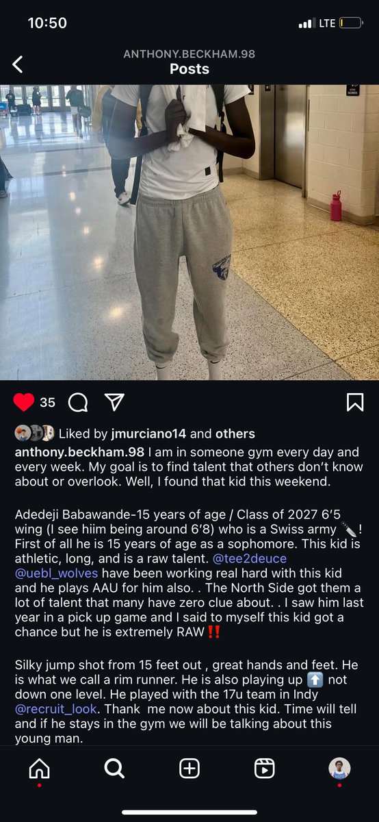 Great game playing up, had 15 pts, 10 rebounds, and 5 blocks.