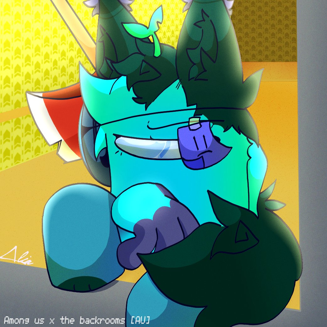 SallyWolf_Alia's tweet photo. -WaTcHiNg....-
[Among us x the backrooms(AU)]
•
I thought you were serious 😭💦👊
#amongusOC #amongus #thebackroom #OC #entity68 #object1 https://t.co/eqLa1vJwW0