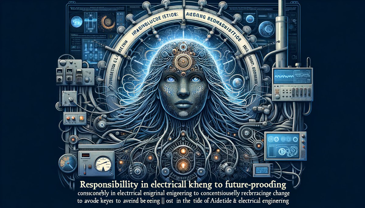 D1rkPeters's tweet photo. 🔌 Bist Du bereit, Verantwortung in der Elektrotechnik neu zu definieren? Rechtskonformität und Innovation sind der Schlüssel zur Zukunftssicherheit. Gehe den Wandel bewusst an oder riskiere, im Strom der Zeit unterzugehen. #Elektrotechnik #Zukunftsvision https://t.co/QesGMSKbFe