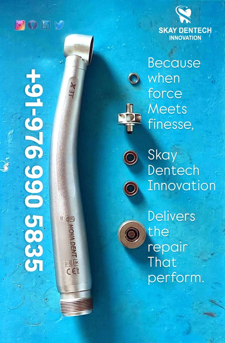 Skay Dentech Innovations (@handpieceexprt) on Twitter photo #dentalhealth #dentalclinic #dentalcare #dentalequipment #dentalhandpiece #dentalservice #repairshop #endodontics #endodontist #dentist #dentistry #Dentist #dentalimplants #dentalhygiene #SkayDentech <a href="/soham1087/">SOHHAM KHATRII</a> #dentalhealth #dentalclinic #dentalcare #dentalequipment #dentalhandpiece #dentalservice #repairshop #endodontics #endodontist #dentist #dentistry #Dentist #dentalimplants #dentalhygiene #SkayDentech <a href="/soham1087/">SOHHAM KHATRII</a>